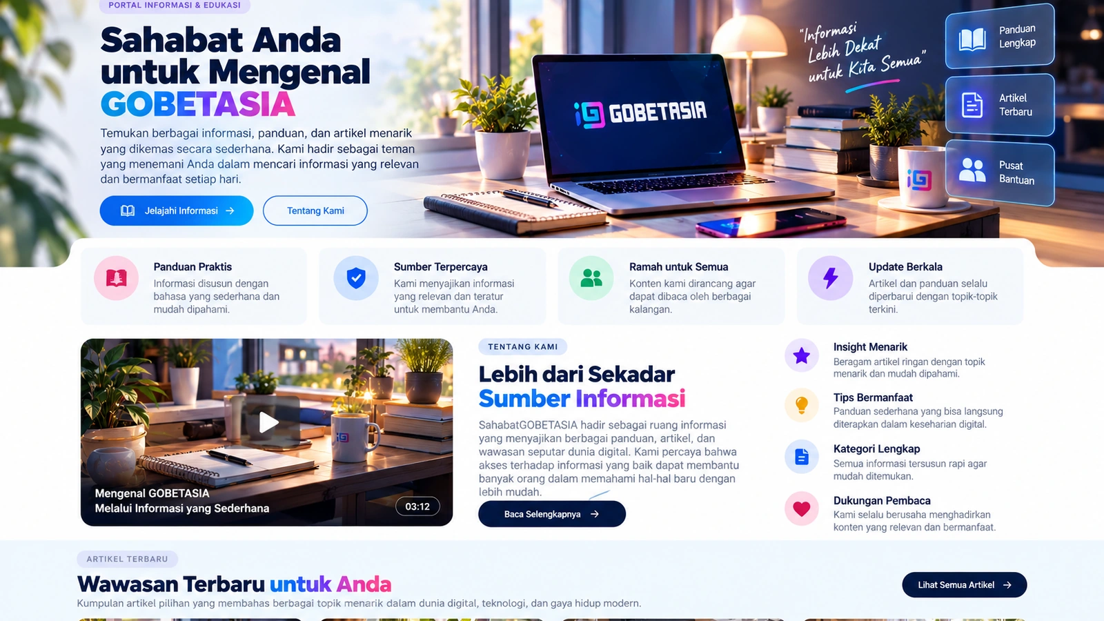 Portal informasi Sahabat GOBETASIA